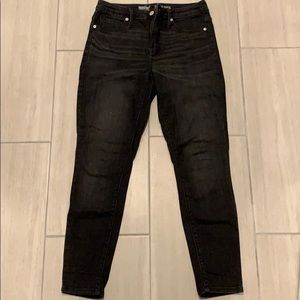 “Washed Out” Black Pants